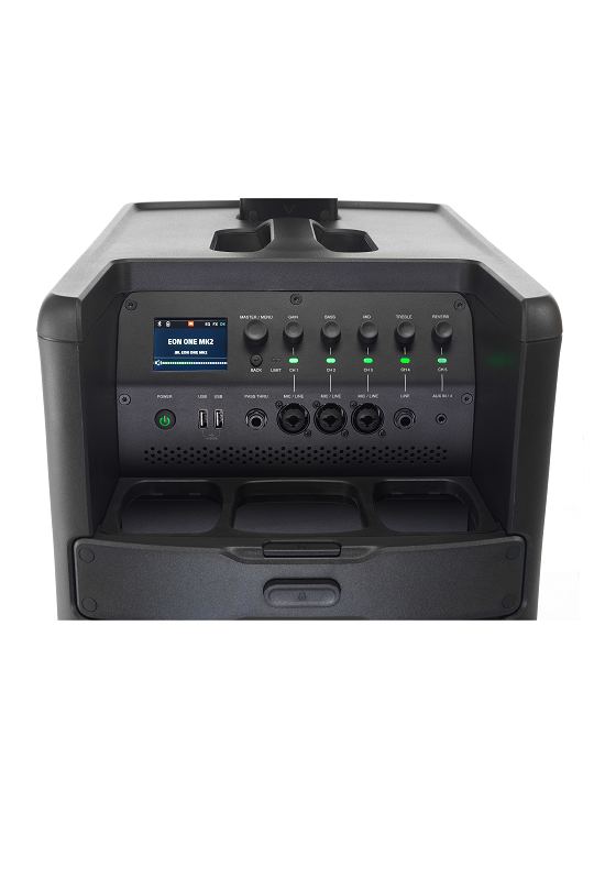 JBL Eon One MK2 All-In-One, Battery-Powered Column Public Address with Built-In Mixer and DSP