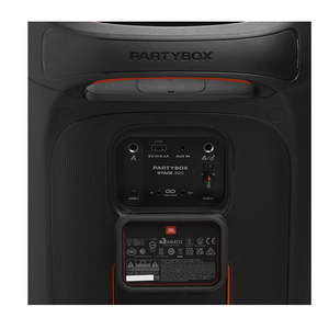 JBL Partybox Stage 320 Portable Party Speaker with wheels