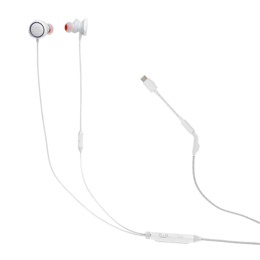 JBL Quantum 50C Wired in-ear gaming headset with USB-C Adapter