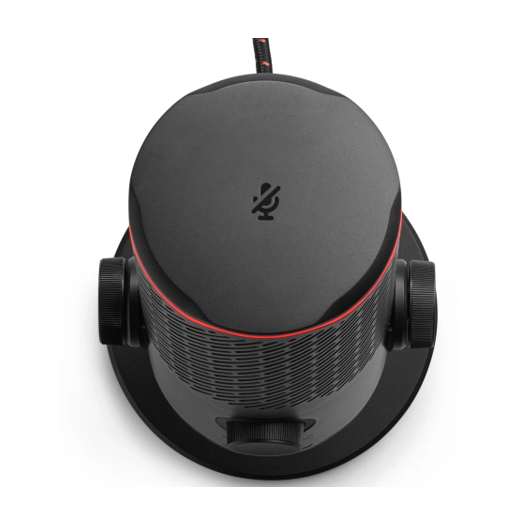 JBL Quantum Stream Studio Quad pattern premium USB microphone for streaming, recording and gaming.