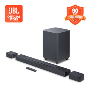 JBL BAR 800 5.1.2-channel soundbar with detachable surround speakers and Dolby Atmos®