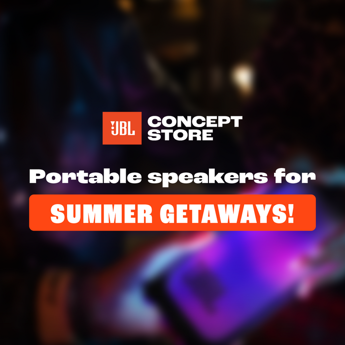 JBL Portable speakers for summer getaways