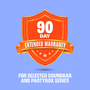90- Days EXTENDED WARRANTY