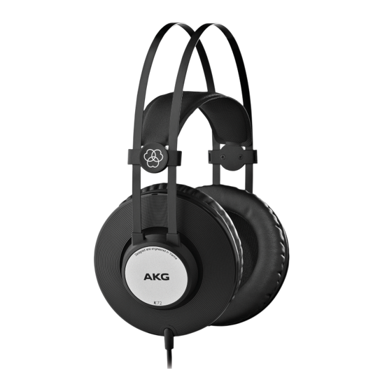 AKG PRO K72 Studio Headphones for Mixing Songs JBL Store PH