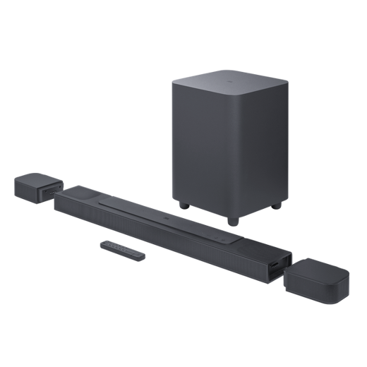 JBL BAR 800 soundbar with detachable surround speakers and Dolby Atmos®