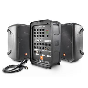 JBL EON208P Portable 8 in. 2-Way PA with 8-Channel Powered Mixer and Bluetooth