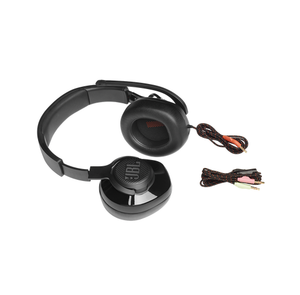 JBL QUANTUM 200 Wired over-ear gaming headset with flip-up mic