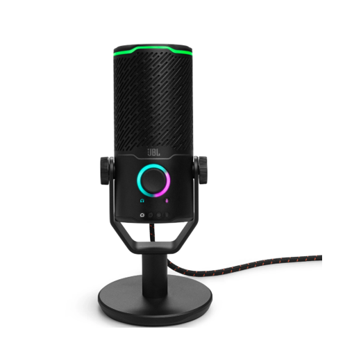 JBL Quantum Stream Studio Quad pattern premium USB microphone for