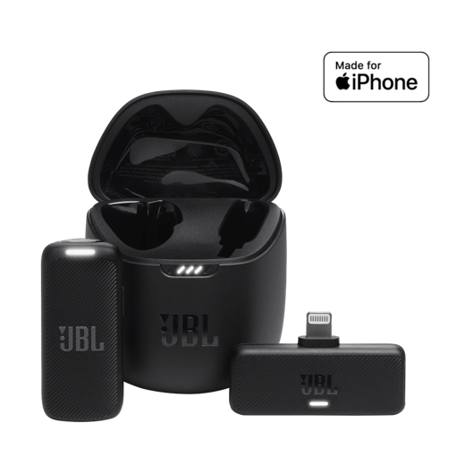 JBL Quantum Stream Wireless Lightning Wearable wireless streaming microphone for Lightning Connection