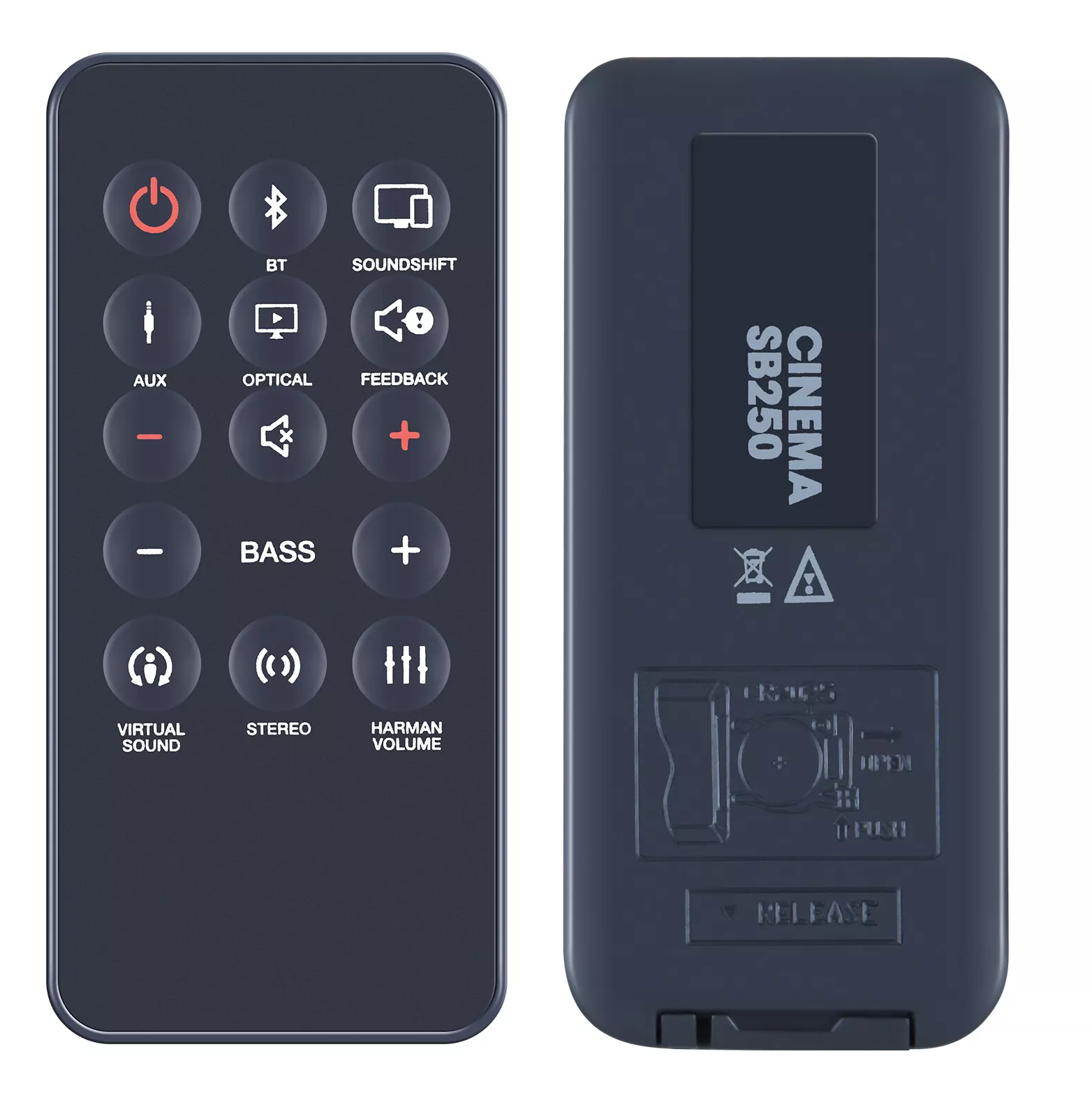 JBL BAR Cinema SB250 REMOTE CONTROL