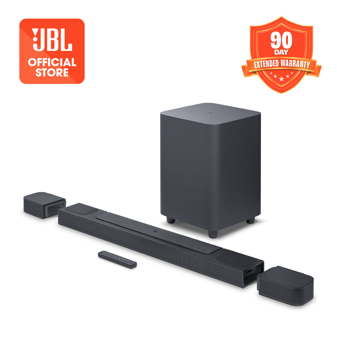 JBL BAR 800 5.1.2-channel soundbar with detachable surround speakers and Dolby Atmos®