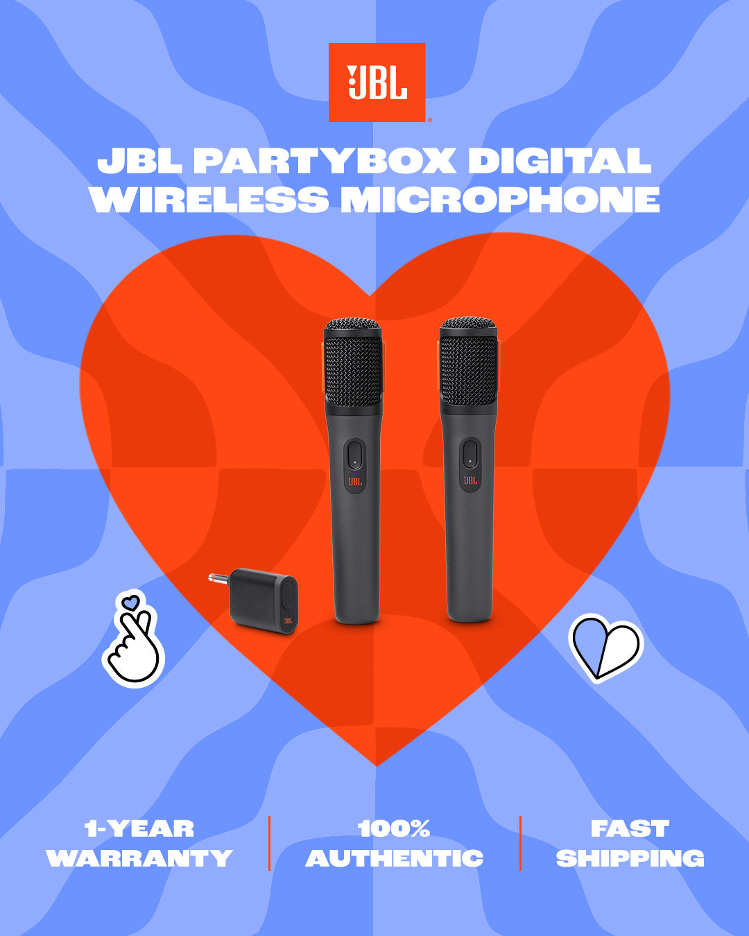 JBL Partybox Digital Wireless Microphone