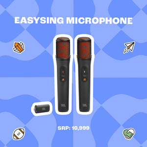 JBL Easysing Mics Two Wireless AI-Powered