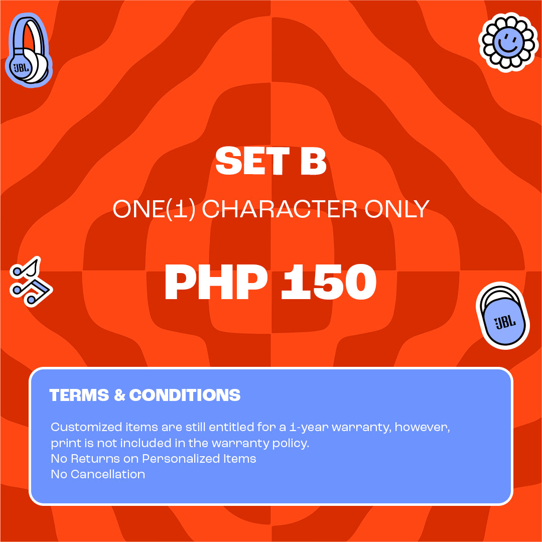 JBL Customization SET B (Character Only)