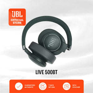 JBL Live 500BT Wireless Over Ear Headphones - BLACK