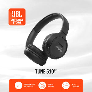 JBL Tune 510BT Wireless On-Ear Headphones - BLACK